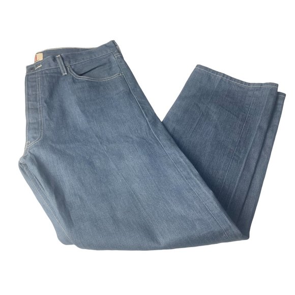 LEVI'S Original 501 Button Fly Mid-Wash Jeans - Picture 2 of 13